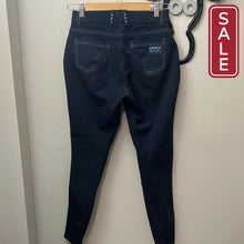 Load image into Gallery viewer, BR Navy Knee Patch Breeches 26-Riding Clothes-Consignment-Evolution Equestrian Co.

