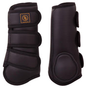 BR Pro Max Tendon Boots-Horse Boots-Bieman De Haas-Black-Medium-Evolution Equestrian Co.