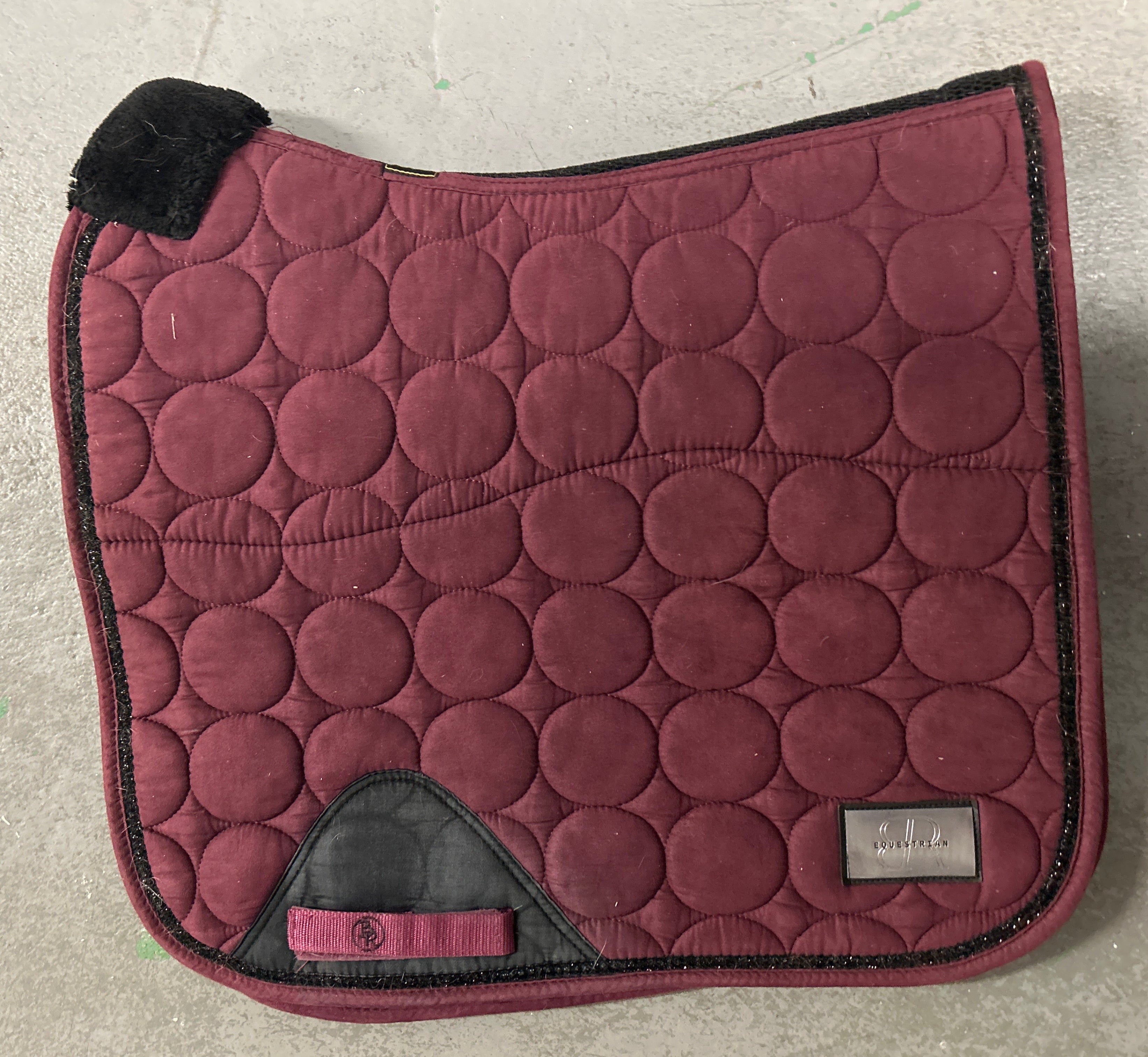 BR Scarlett Dressage Saddle Pad-Dressage Saddle Pad-Consignment-Evolution Equestrian Co.