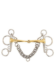 BR Single Jointed Baby Pelham Soft Contact-Bit-Bieman De Haas-Evolution Equestrian Co.