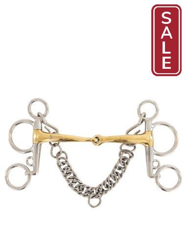 BR Single Jointed Baby Pelham Soft Contact-Bit-Bieman De Haas-Evolution Equestrian Co.