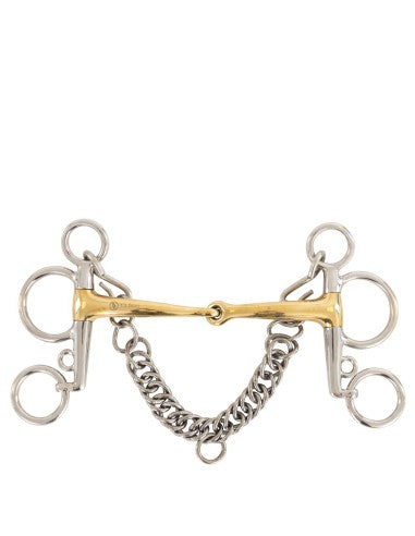 BR Single Jointed Baby Pelham Soft Contact-Bit-Bieman De Haas-Evolution Equestrian Co.