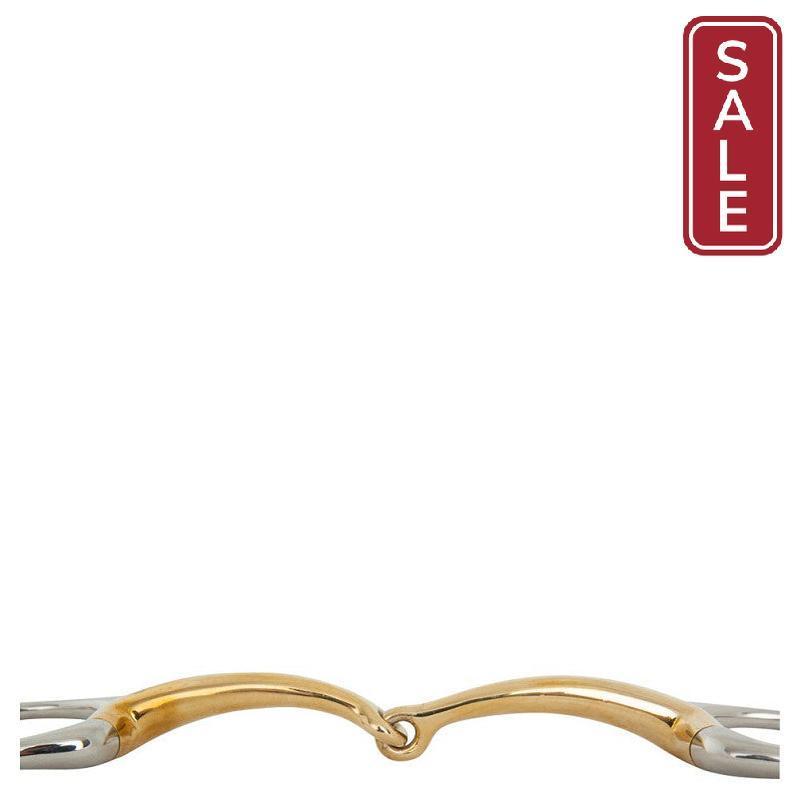 BR Single Jointed Pony Eggbutt Snaffle-Bit-Bieman De Haas-Evolution Equestrian Co.