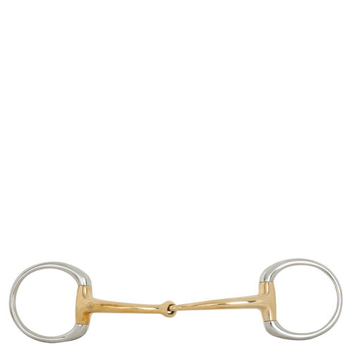 BR Single Jointed Pony Eggbutt Snaffle-Bit-Bieman De Haas-Evolution Equestrian Co.