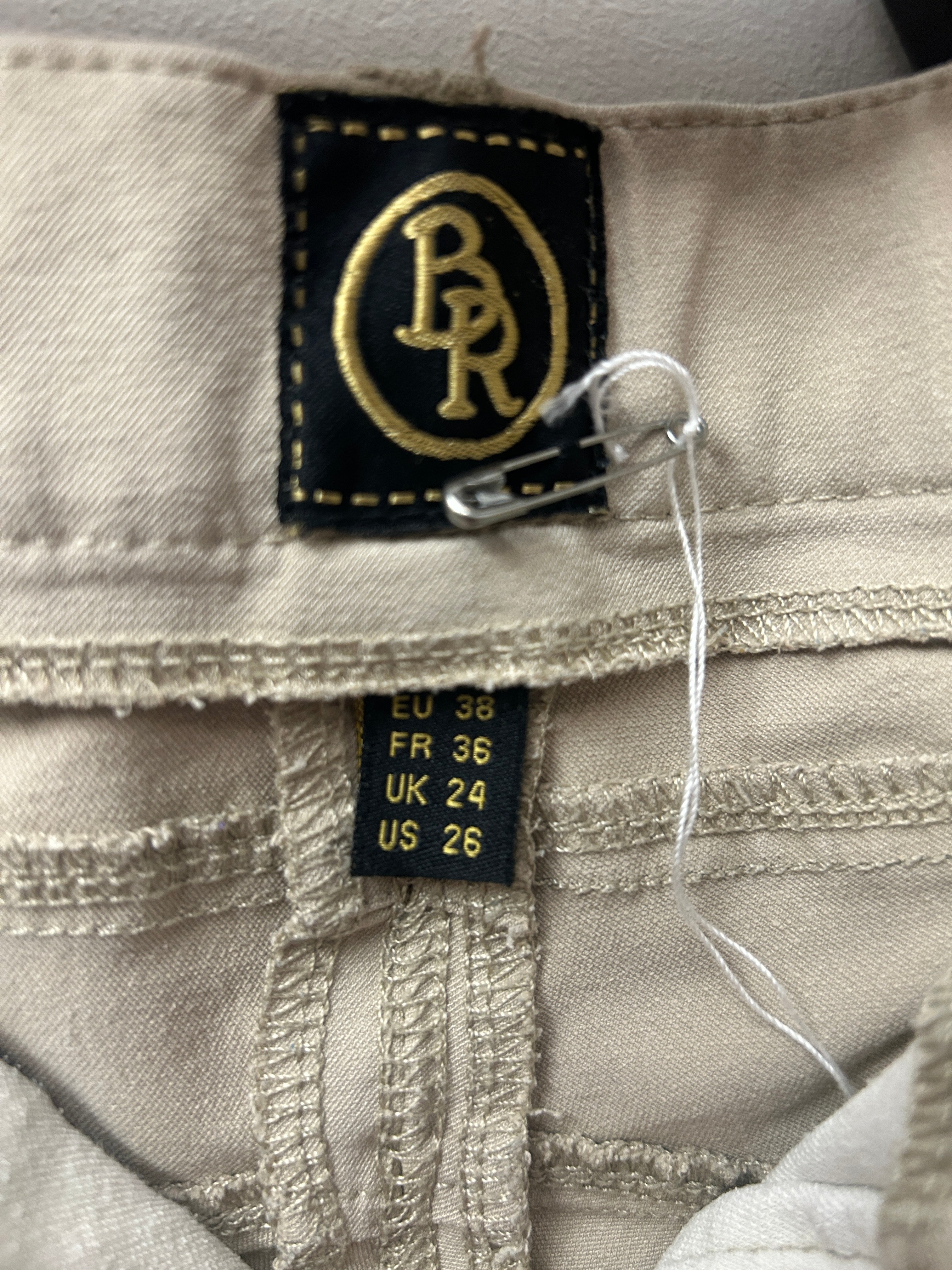 BR Tan Breeches 26-Breeches-Consignment-Evolution Equestrian Co.