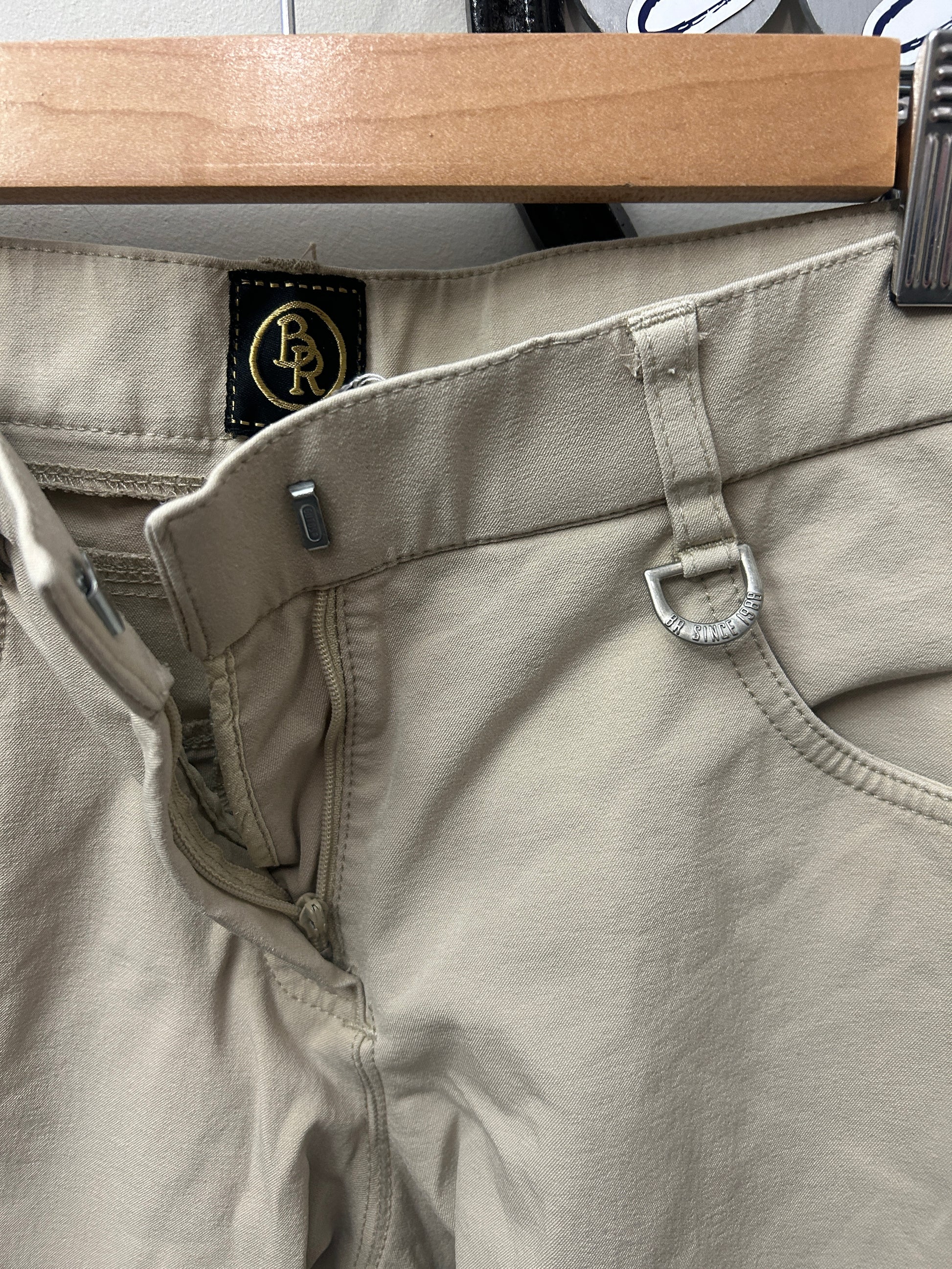 BR Tan Breeches 26-Breeches-Consignment-Evolution Equestrian Co.