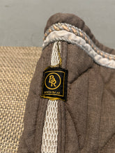 Load image into Gallery viewer, BR Taupe Dressage Saddle Pad-Dressage Saddle Pad-Consignment-Evolution Equestrian Co.
