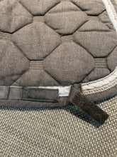 Load image into Gallery viewer, BR Taupe Dressage Saddle Pad-Dressage Saddle Pad-Consignment-Evolution Equestrian Co.
