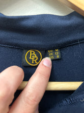 Load image into Gallery viewer, BR Winter Riding Shirt Navy Medium-Riding Shirts-Consignment-Evolution Equestrian Co.
