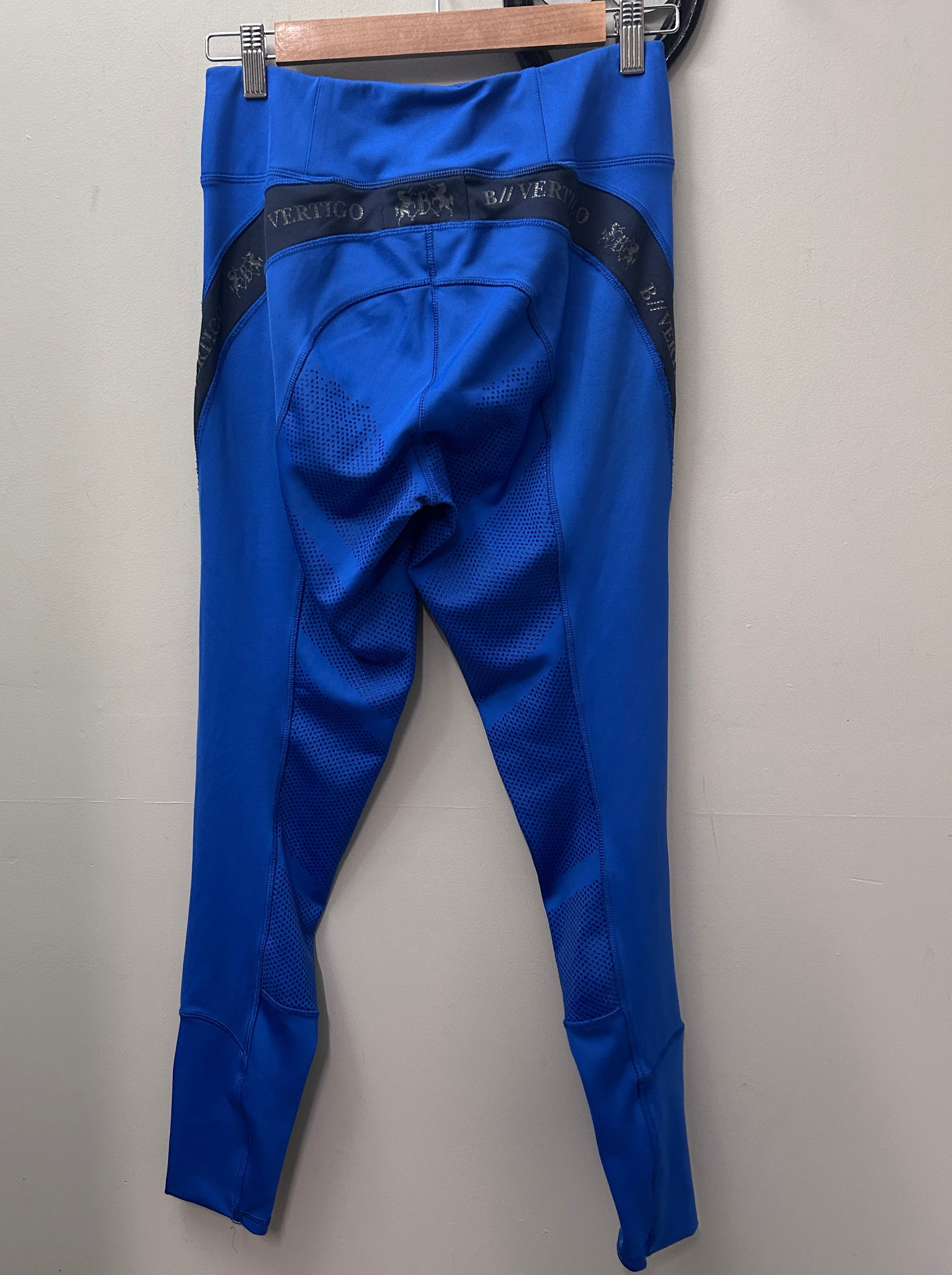 B. Vertigo Blue Riding Tights 26-Breeches-Consignment-Evolution Equestrian Co.