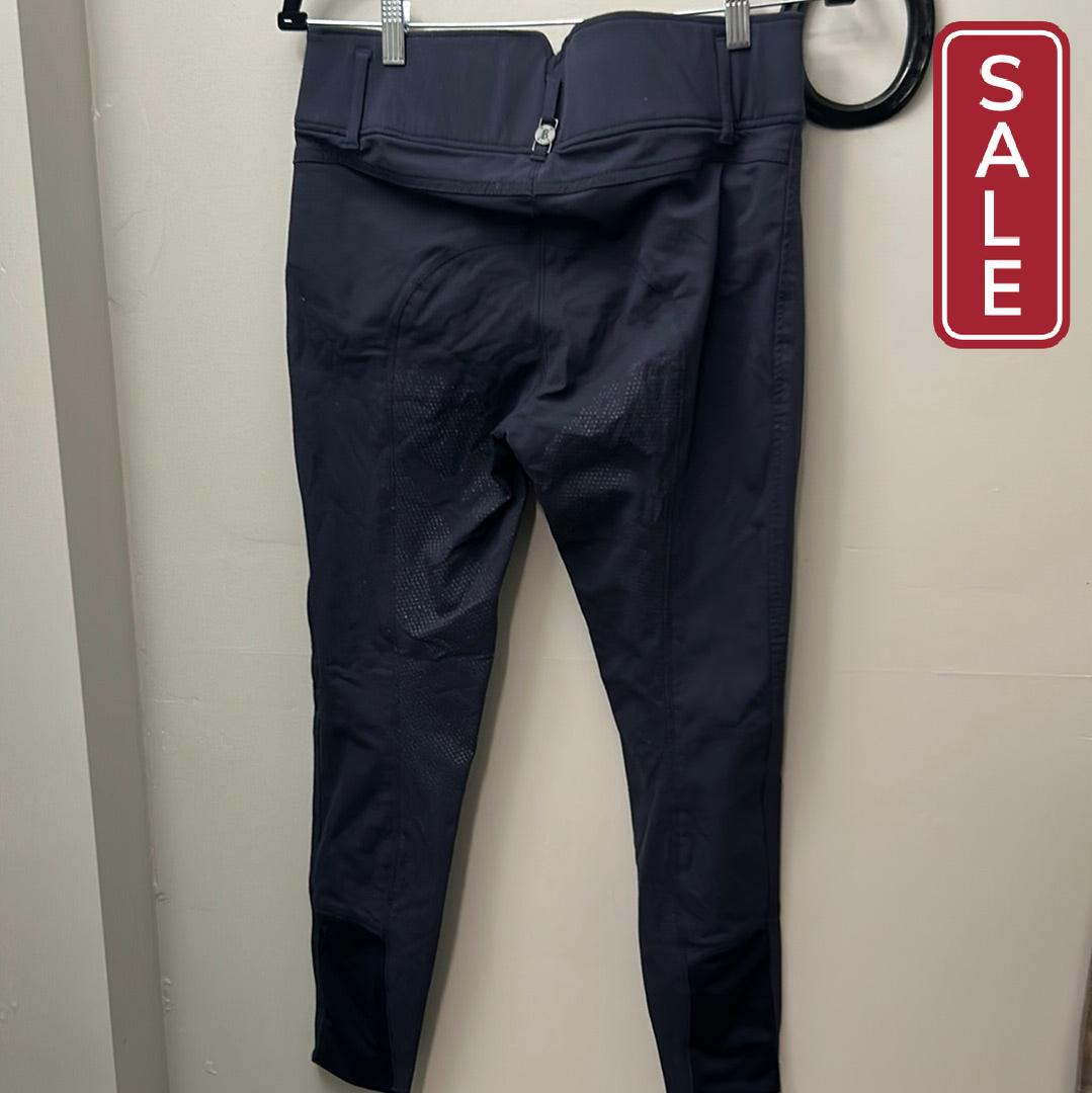 B. Vertigo Full Seat Breeches Navy 28-Clothing-Consignment-Evolution Equestrian Co.