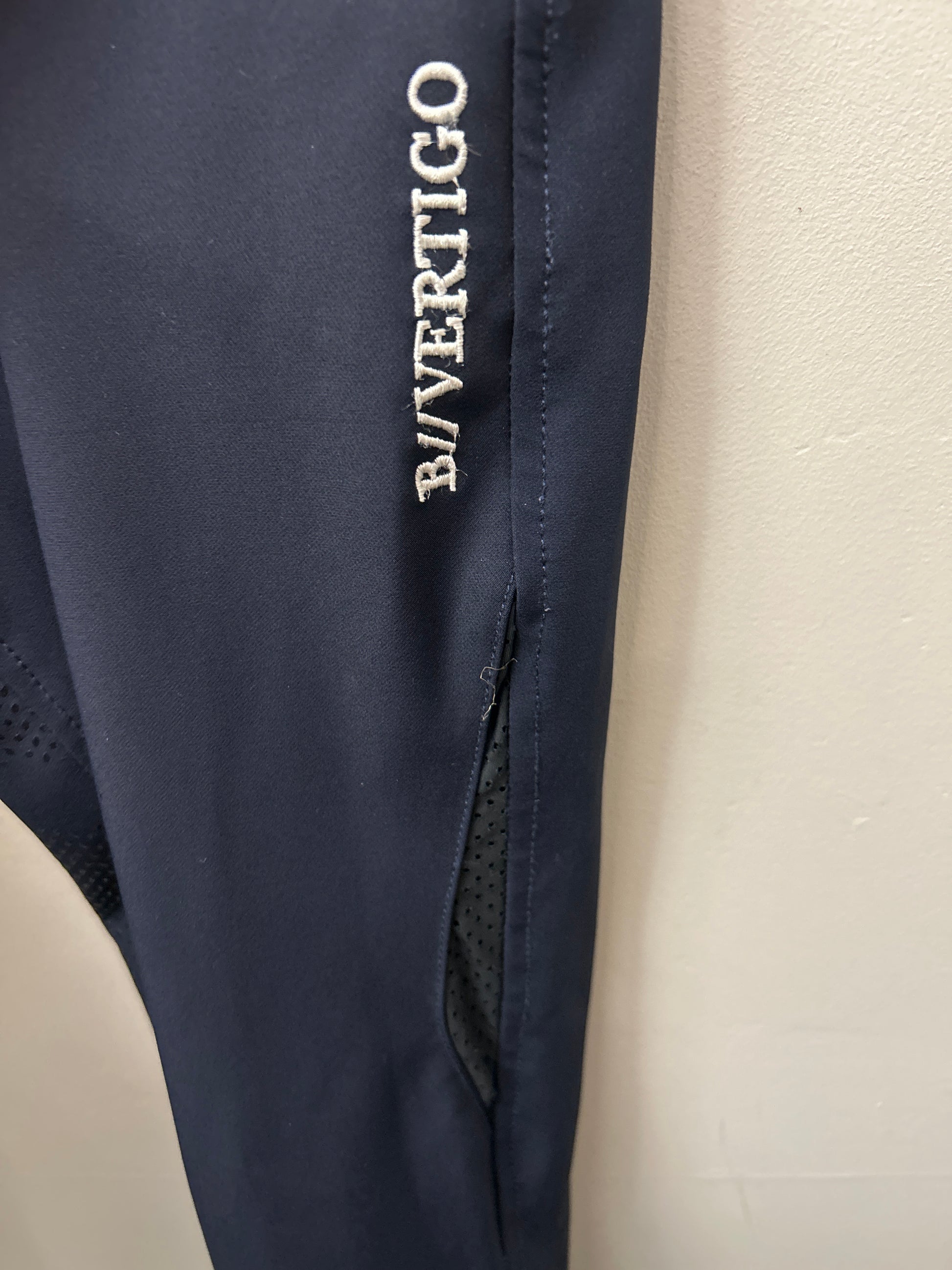 B. Vertigo Navy Full Seat Breeches 28-Breeches-Consignment-Evolution Equestrian Co.