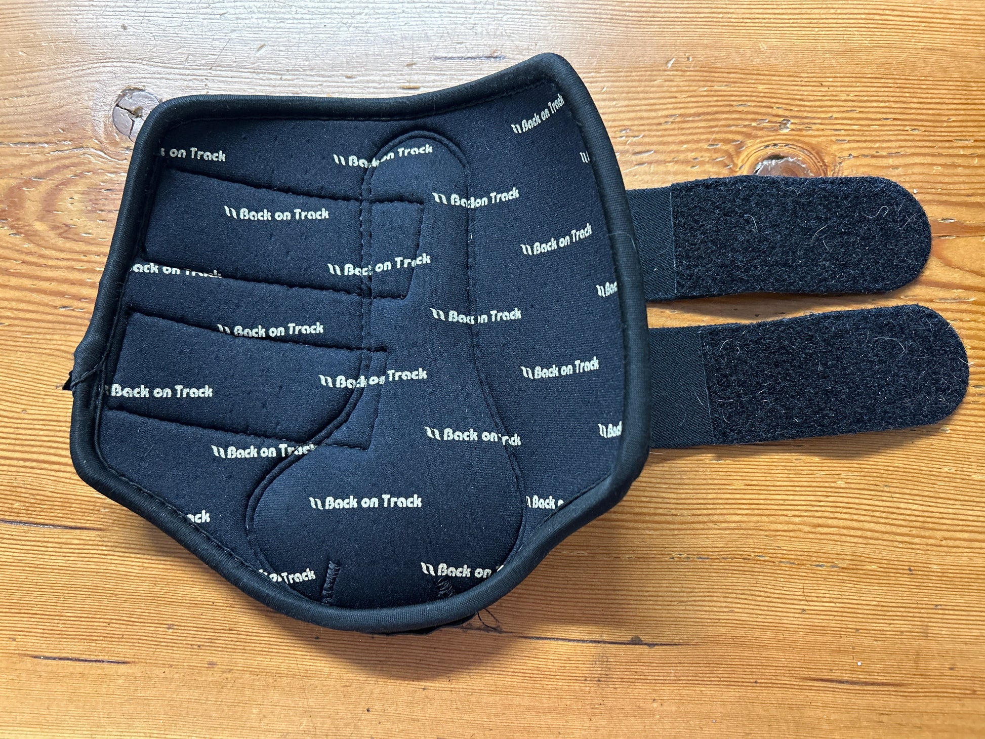 Back On Track 3D Mesh Brush Boots Black Small-Brushing Boots-Consignment-Evolution Equestrian Co.