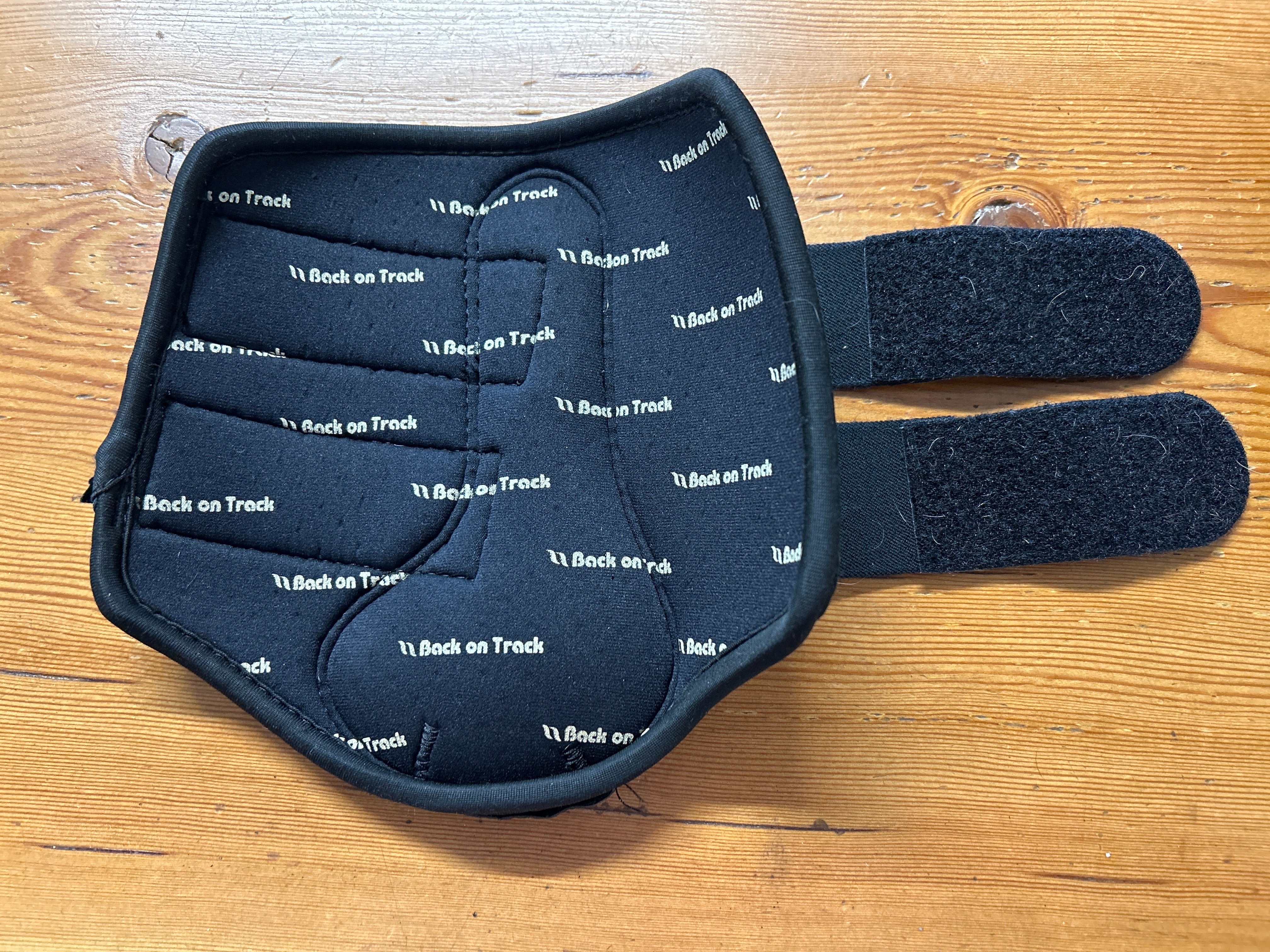 Back On Track 3D Mesh Brush Boots Black Small-Brushing Boots-Consignment-Evolution Equestrian Co.