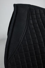 Load image into Gallery viewer, Back on Track Close Contact Saddle Pad III-English Saddle Pad-Back on Track-Black-Evolution Equestrian Co.
