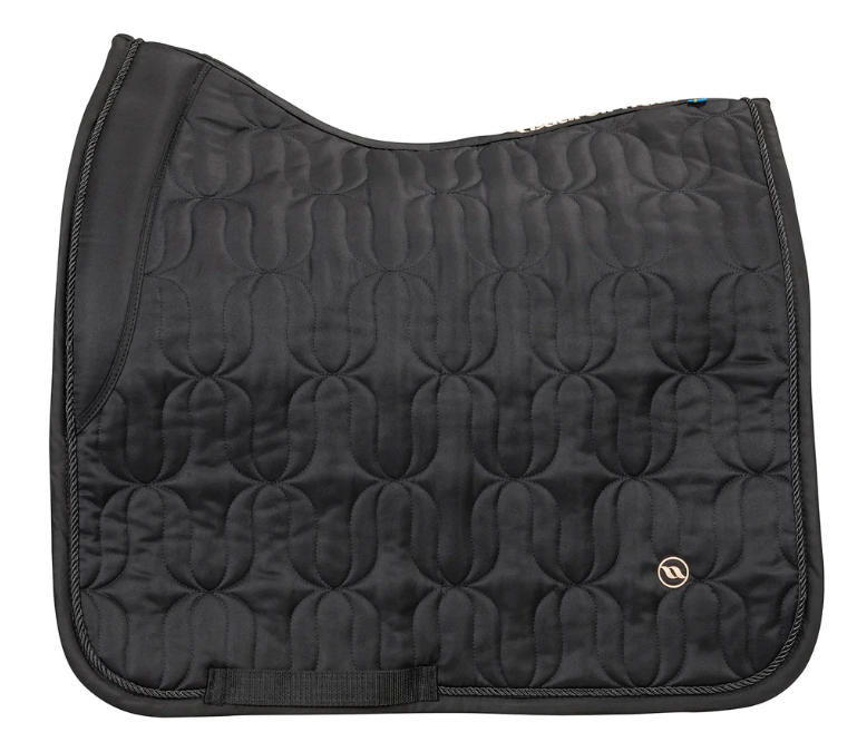 Back on Track Deep Nights Dressage Saddle Pad-Back on Track-Back on Track-Black-Evolution Equestrian Co.