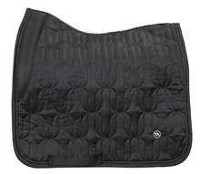 Load image into Gallery viewer, Back on Track Deep Nights Dressage Saddle Pad-Back on Track-Back on Track-Black-Evolution Equestrian Co.
