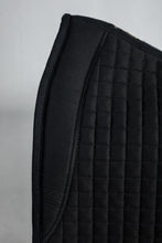 Load image into Gallery viewer, Back on Track Dressage Saddle Pad III-English Saddle Pad-Back on Track-Black-Evolution Equestrian Co.
