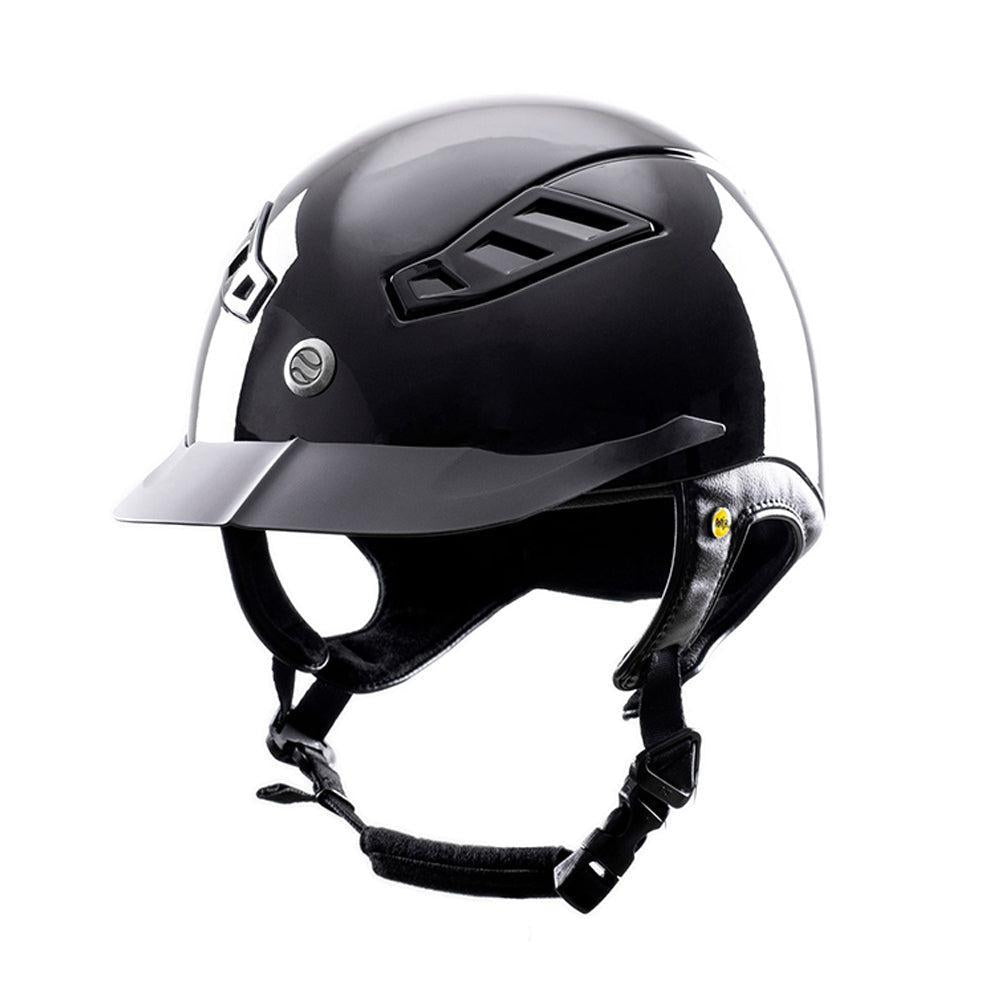 Back on Track Lynx Helmet-Back on Track-Back on Track-Small-Black-Evolution Equestrian Co.