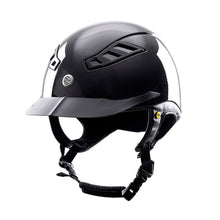 Load image into Gallery viewer, Back on Track Lynx Helmet-Back on Track-Back on Track-Small-Black-Evolution Equestrian Co.

