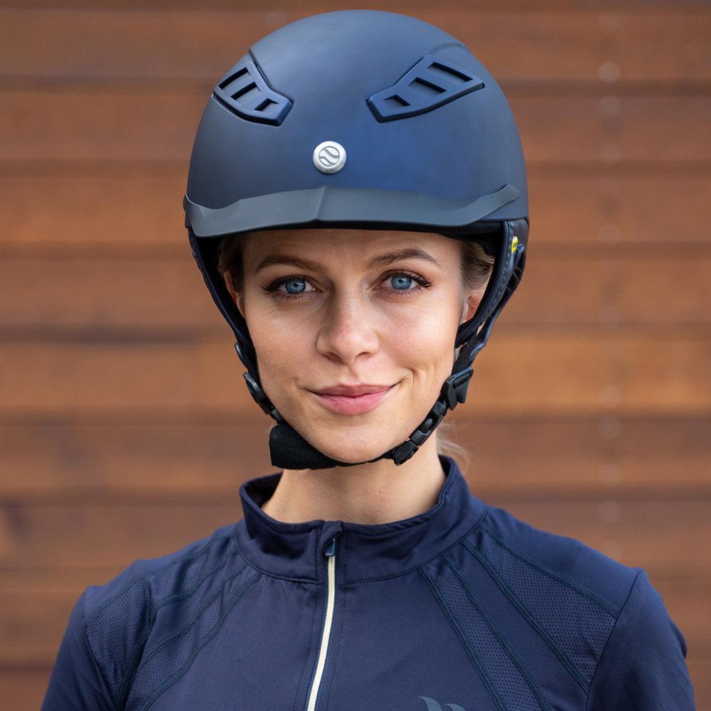 Back on Track Lynx Helmet-Back on Track-Back on Track-Small-Black-Evolution Equestrian Co.