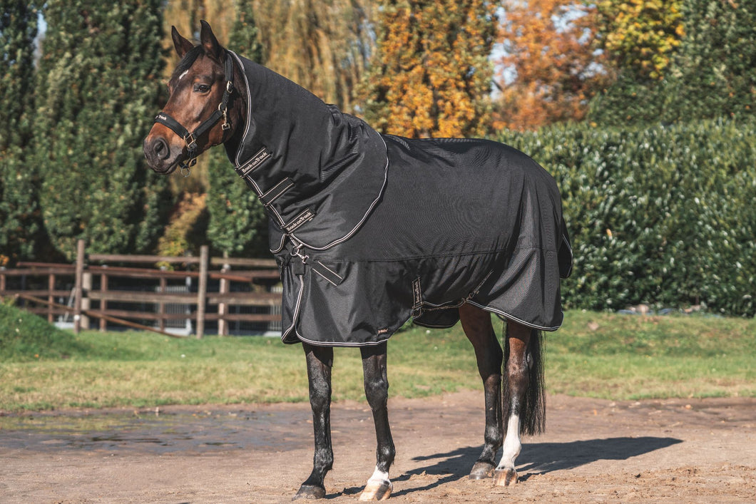 Back on Track Obsidian Turnout Blanket-Horse Blanket-Back on Track-72