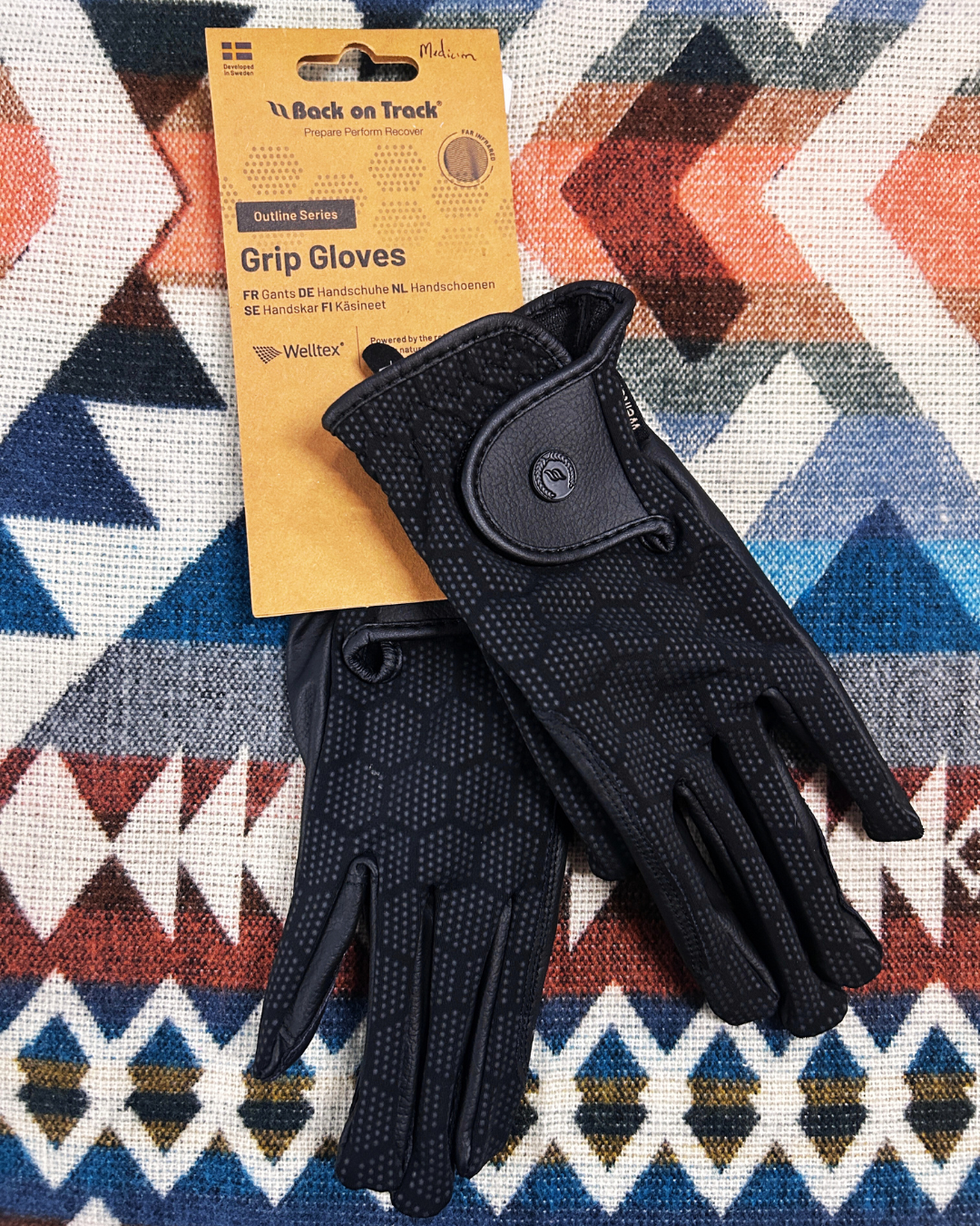 handschuhe back on track Back on Track Outline Quick Grip Gloves – Evolution Equestrian Co