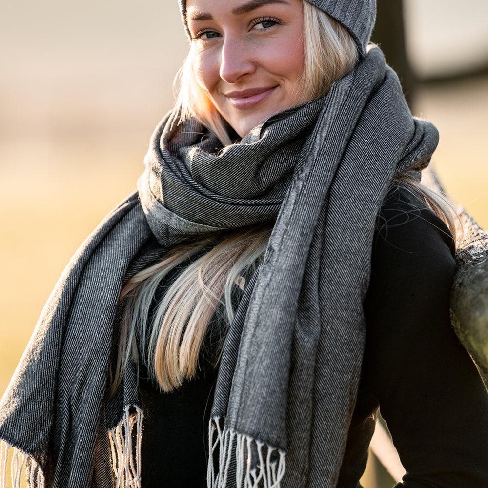 Back on Track Toby Scarf-Back on Track-Back on Track-Grey-Evolution Equestrian Co.