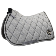 Load image into Gallery viewer, Back on Track Haze Collection Grey Jump Saddle Pad
