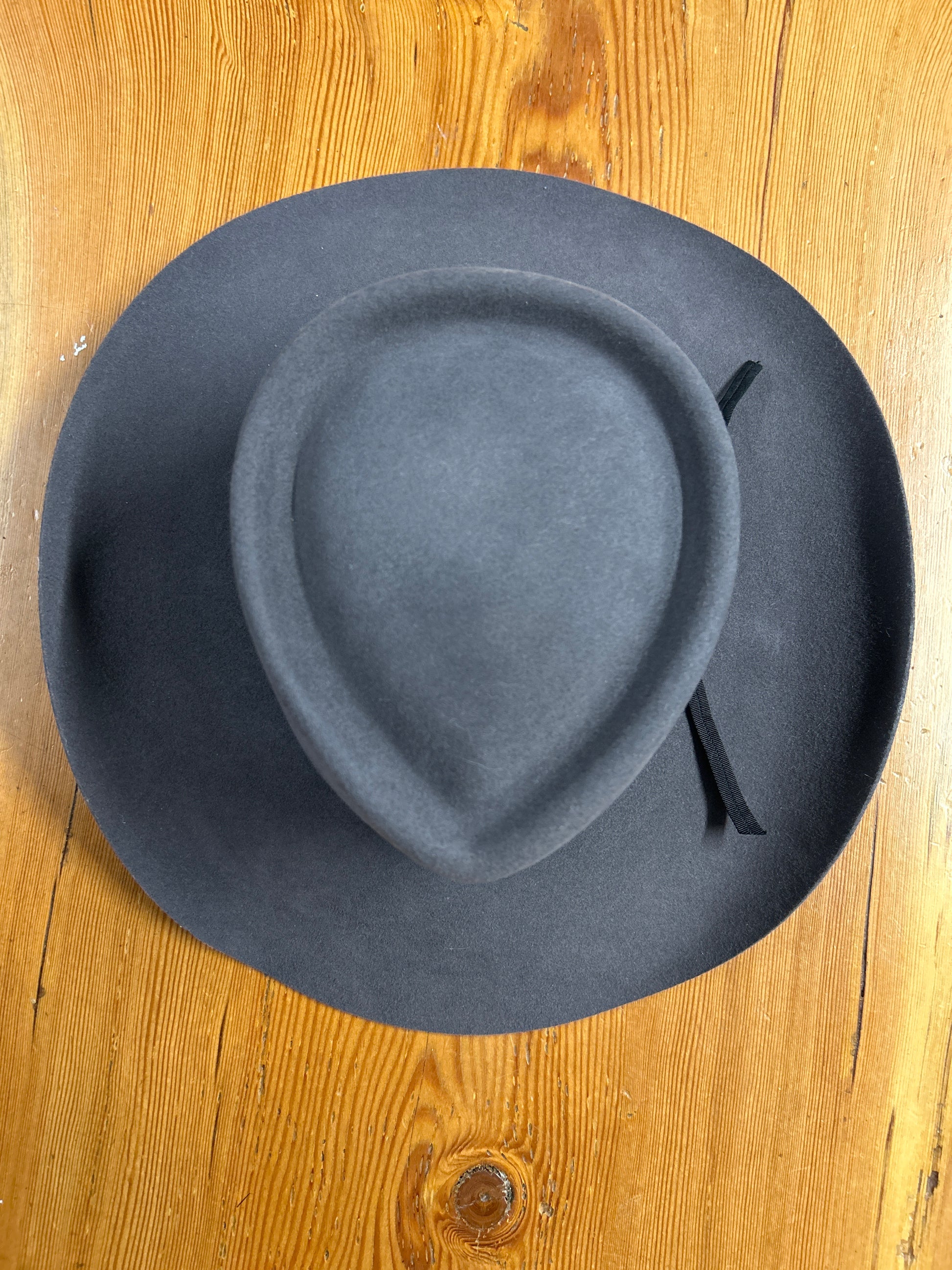 Baileys Western Wool Felt Hat Grey Size 7-Evolution Equestrian Co.-Evolution Equestrian Co.