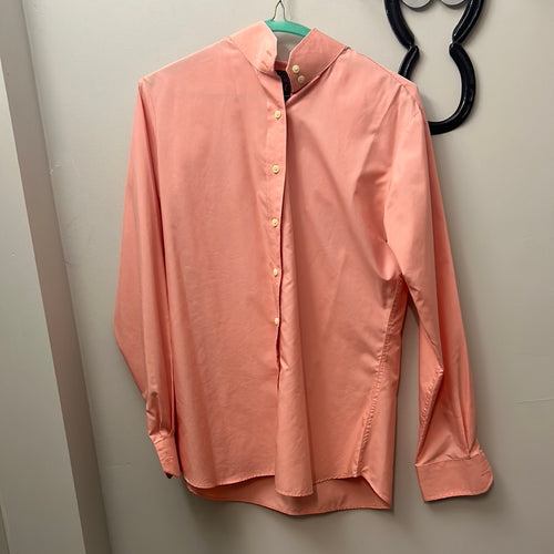 Beacon Hill Peach English Show Shirt 34-Riding Shirts-Consignment-Evolution Equestrian Co.