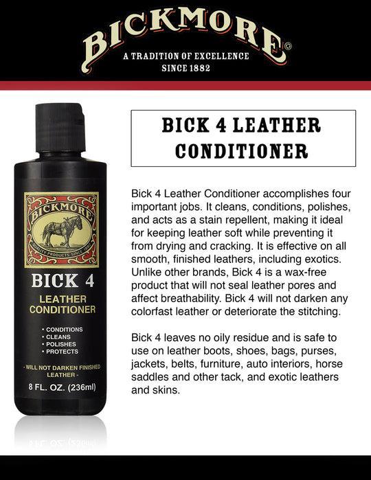 Bickmore Bick 4 Leather Conditioner-Leather Care-Canadian Centurion Supply-8 oz-Evolution Equestrian Co.