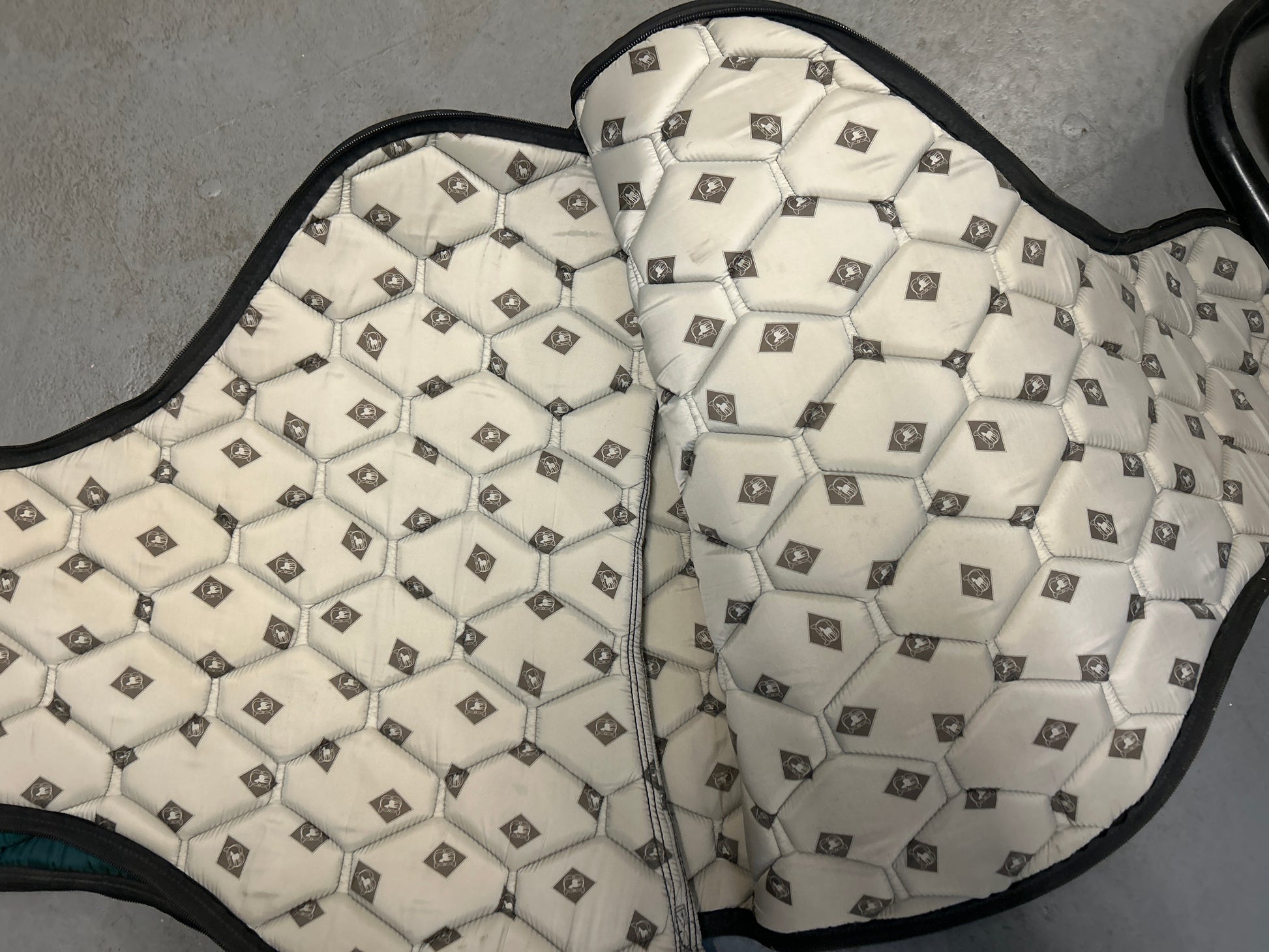 Big Dee Western Saddle Cover Hunter Green-Western Tack-Consignment-Evolution Equestrian Co.