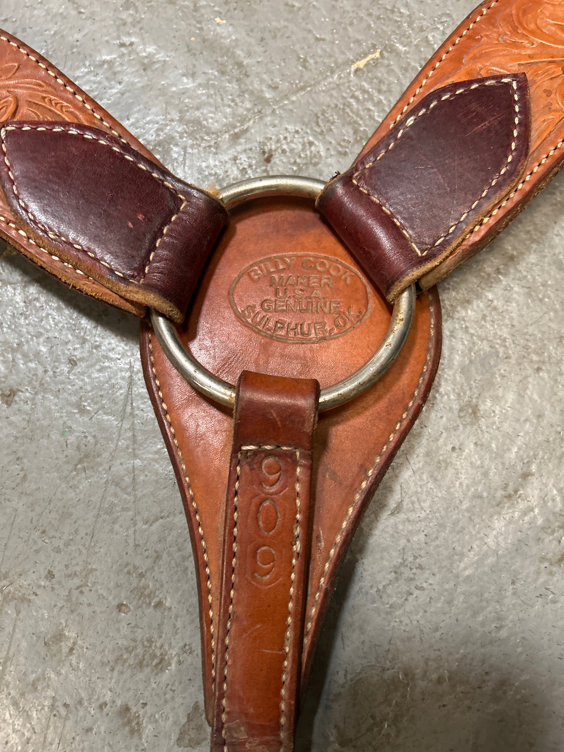 Billy Cook Breastplate-Western Tack-Consignment-Evolution Equestrian Co.