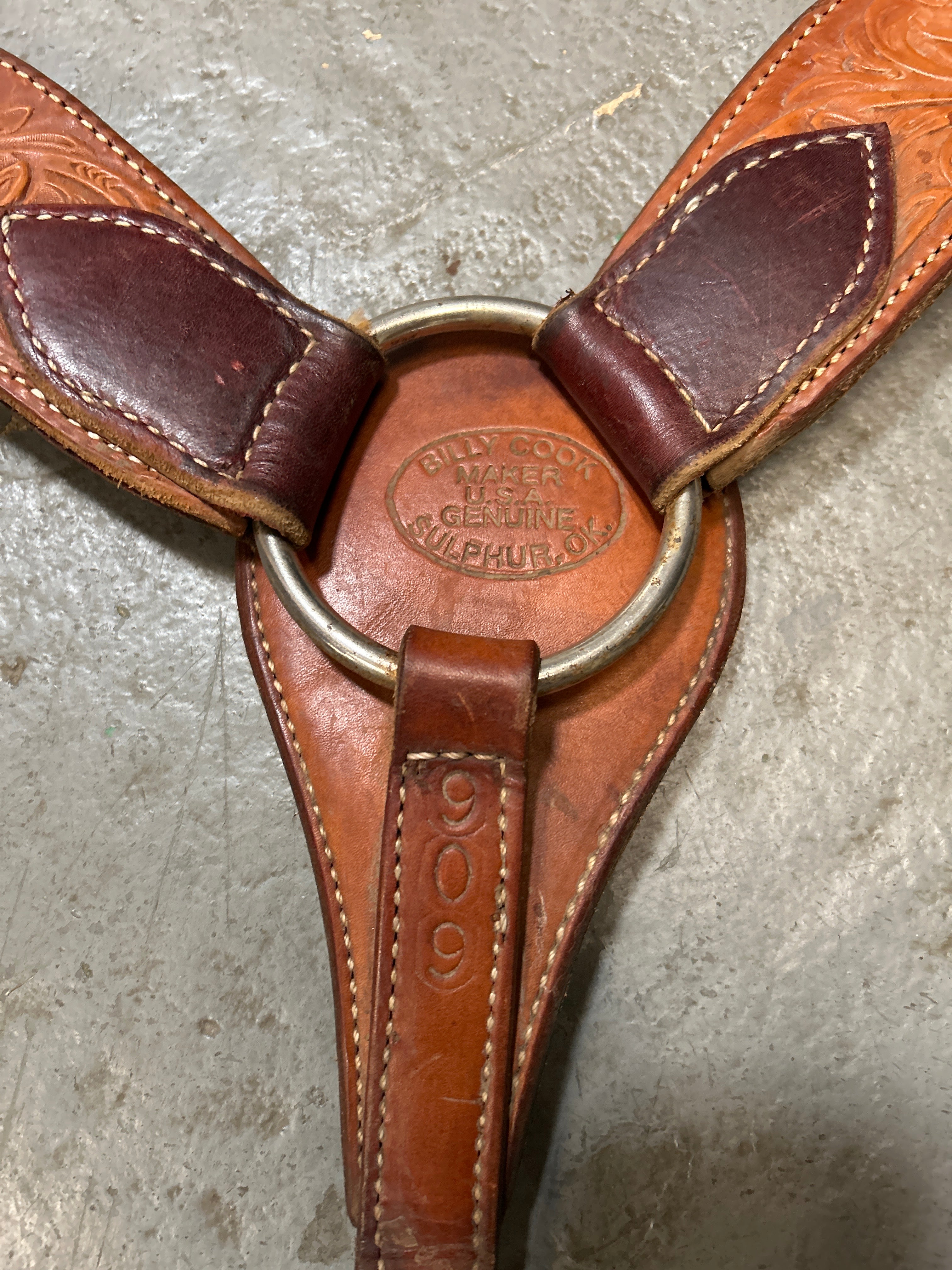 Billy Cook Breastplate-Western Tack-Consignment-Evolution Equestrian Co.