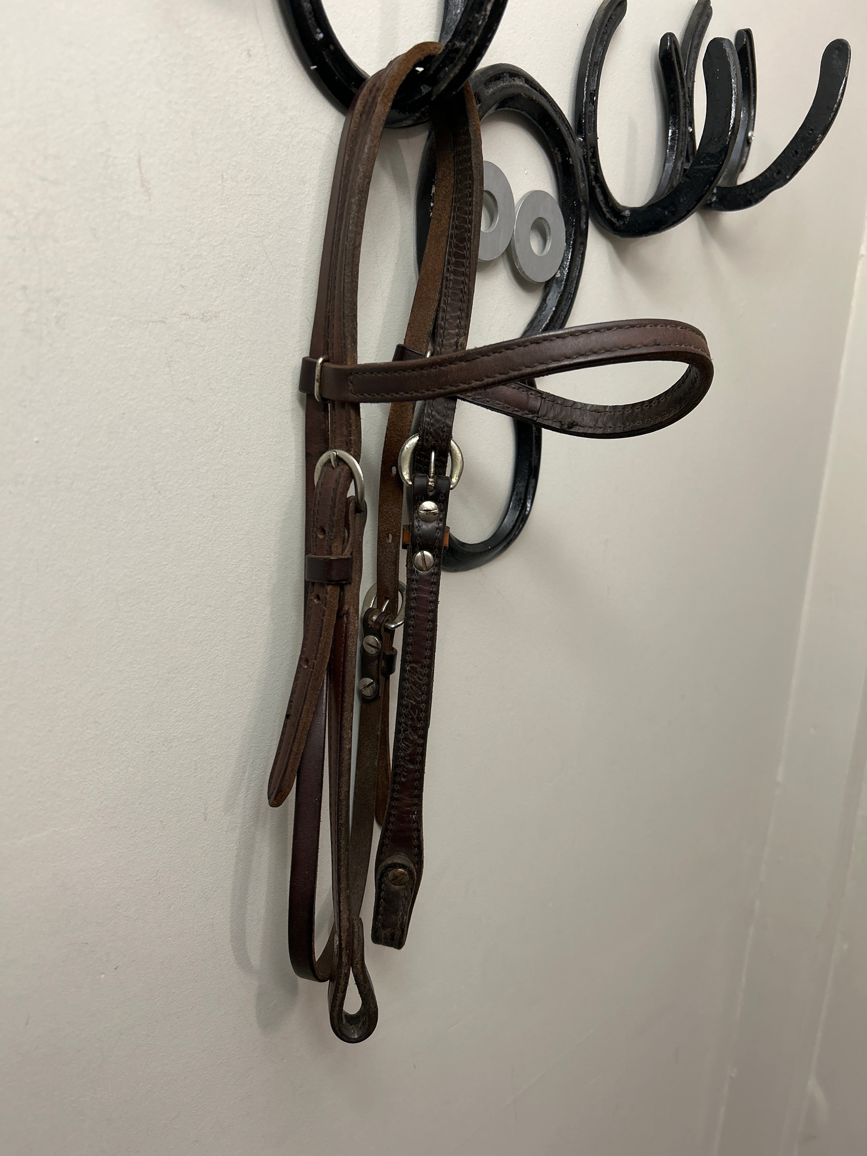 Billy Cook Western Headstall Brown-Western Headstall-Consignment-Evolution Equestrian Co.