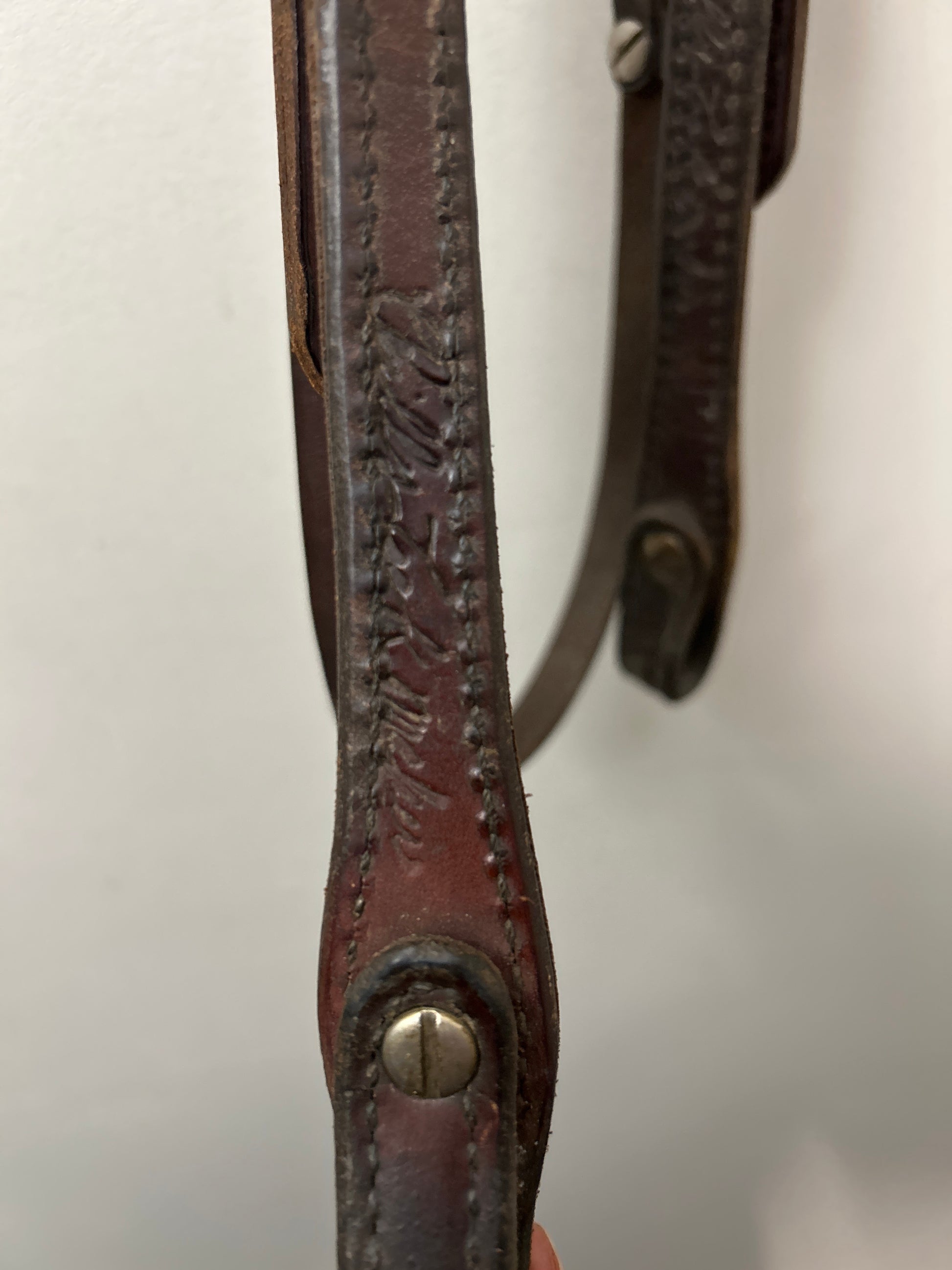 Billy Cook Western Headstall Brown-Western Headstall-Consignment-Evolution Equestrian Co.