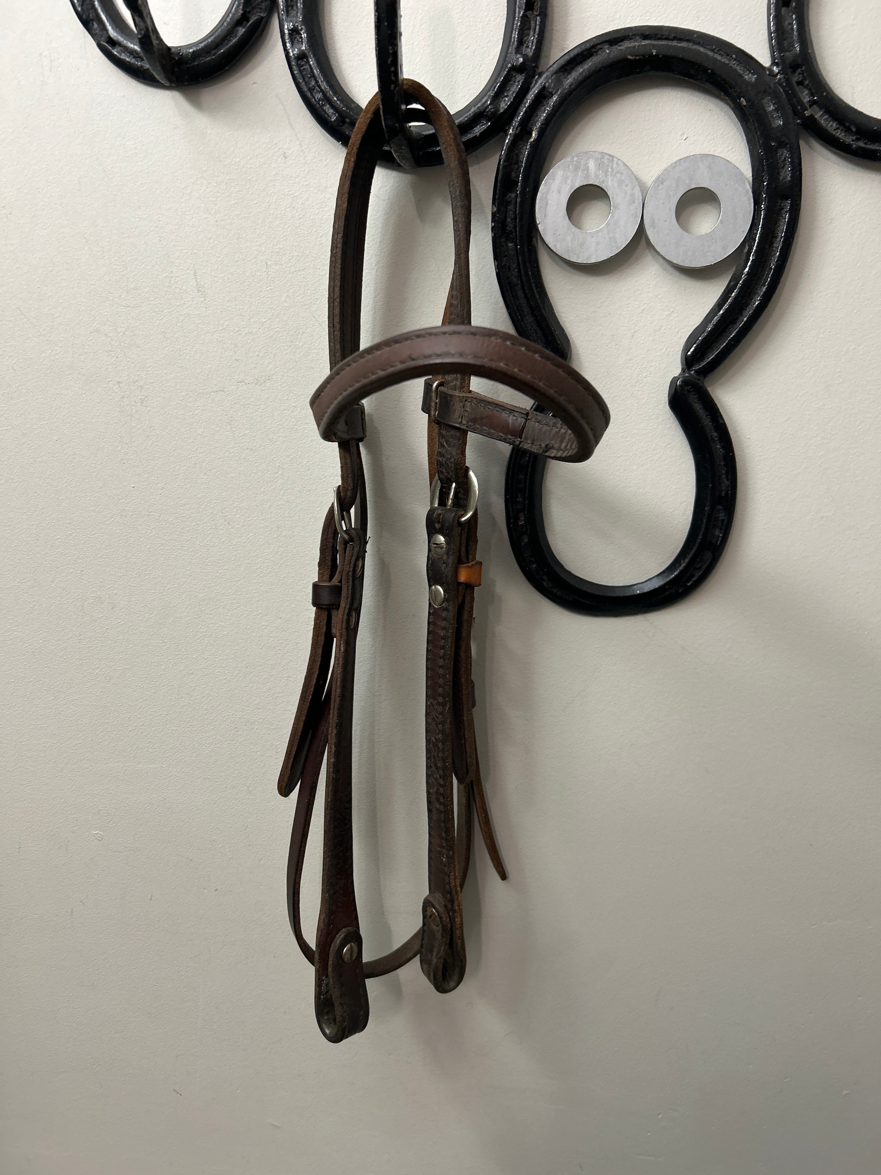 Billy Cook Western Headstall Brown-Western Headstall-Consignment-Evolution Equestrian Co.