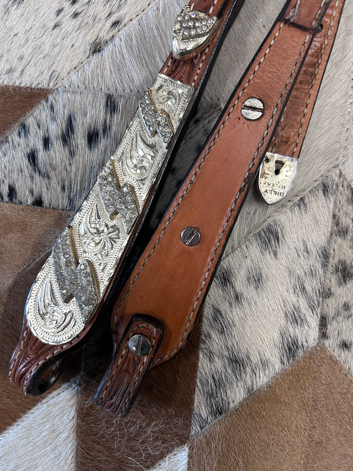 Billy Royal Double Ear Headstall-Western Headstall-Consignment-Evolution Equestrian Co.