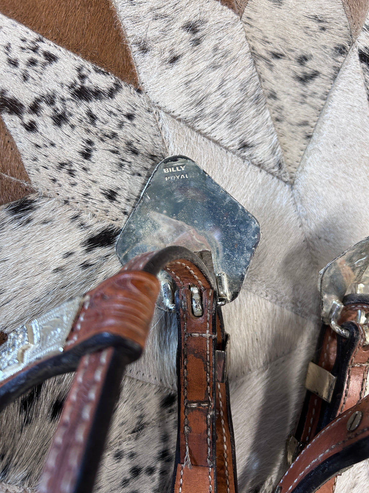 Billy Royal Double Ear Headstall-Western Headstall-Consignment-Evolution Equestrian Co.