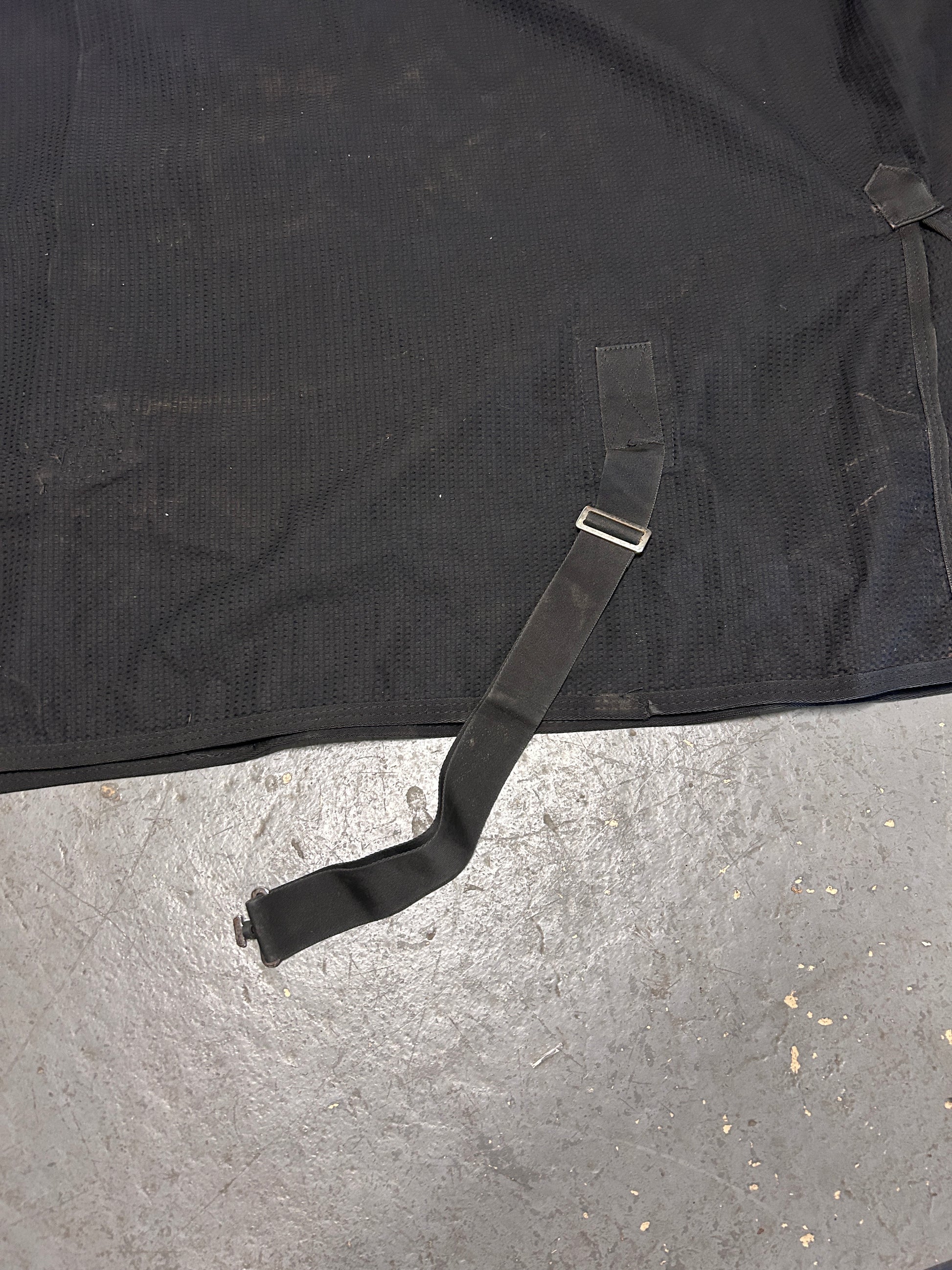 Black Cotton Sheet 78"-Horse Blanket-Consignment-Evolution Equestrian Co.