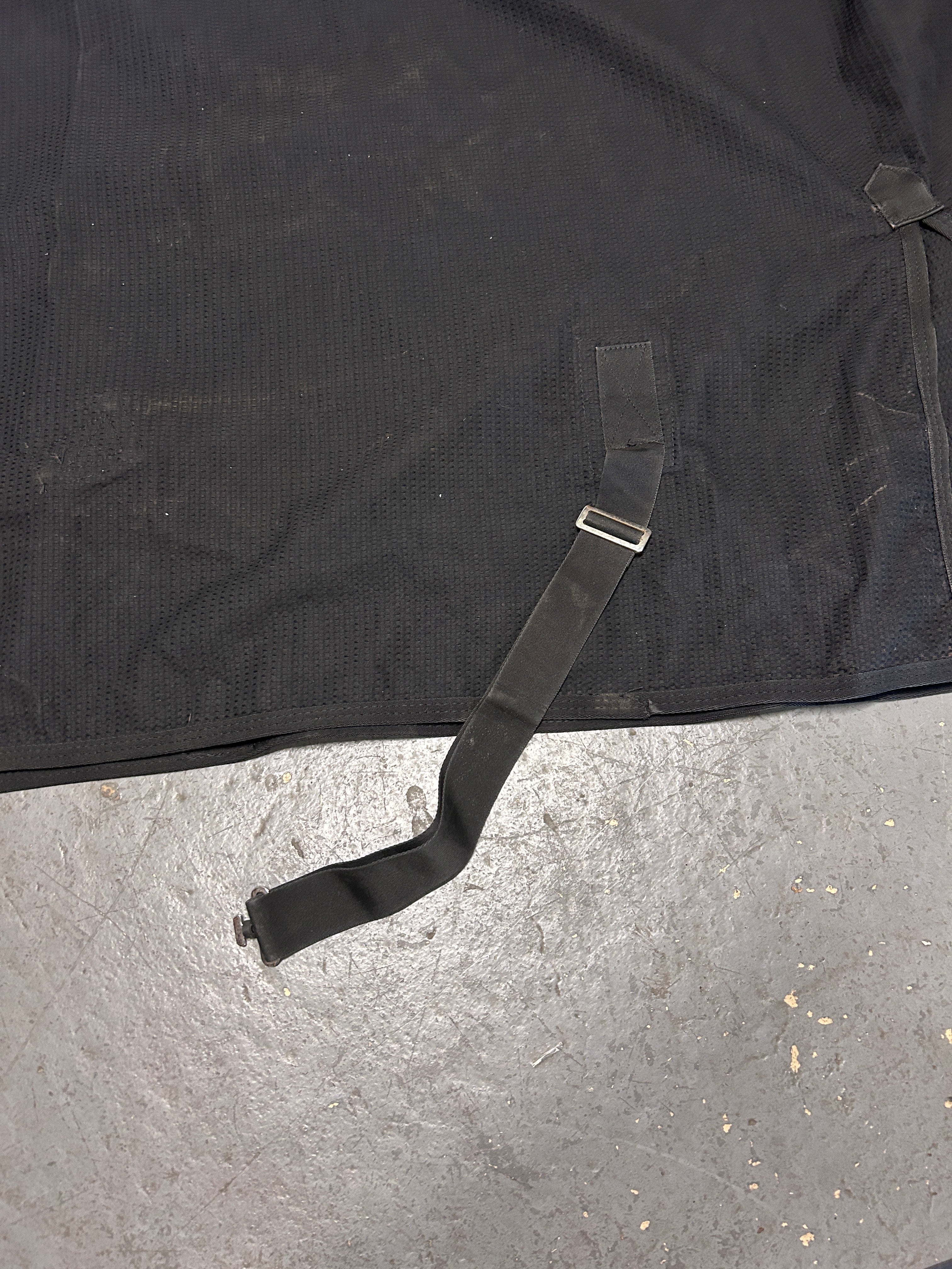 Black Cotton Sheet 78"-Horse Blanket-Consignment-Evolution Equestrian Co.