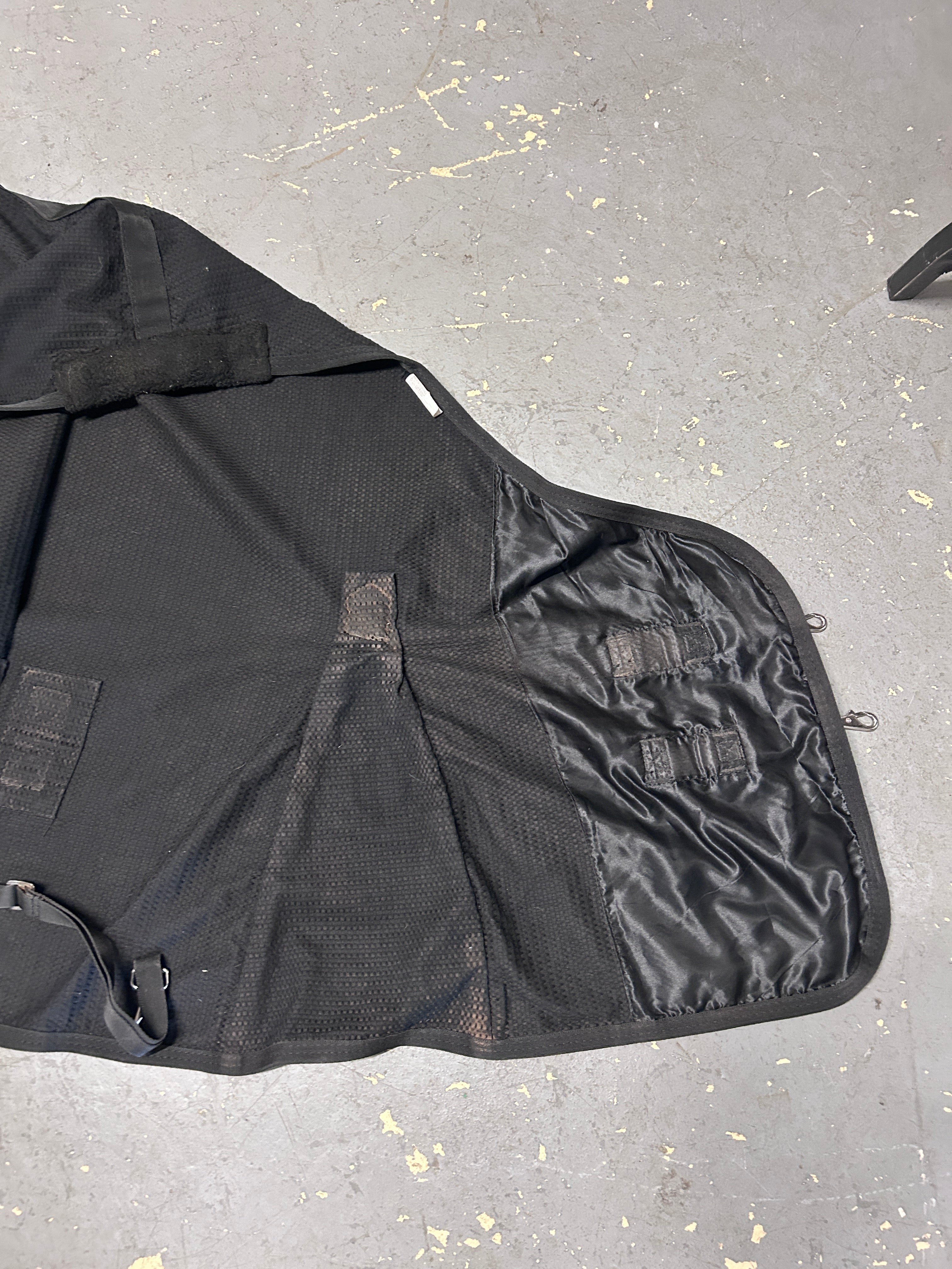Black Cotton Sheet 78"-Horse Blanket-Consignment-Evolution Equestrian Co.