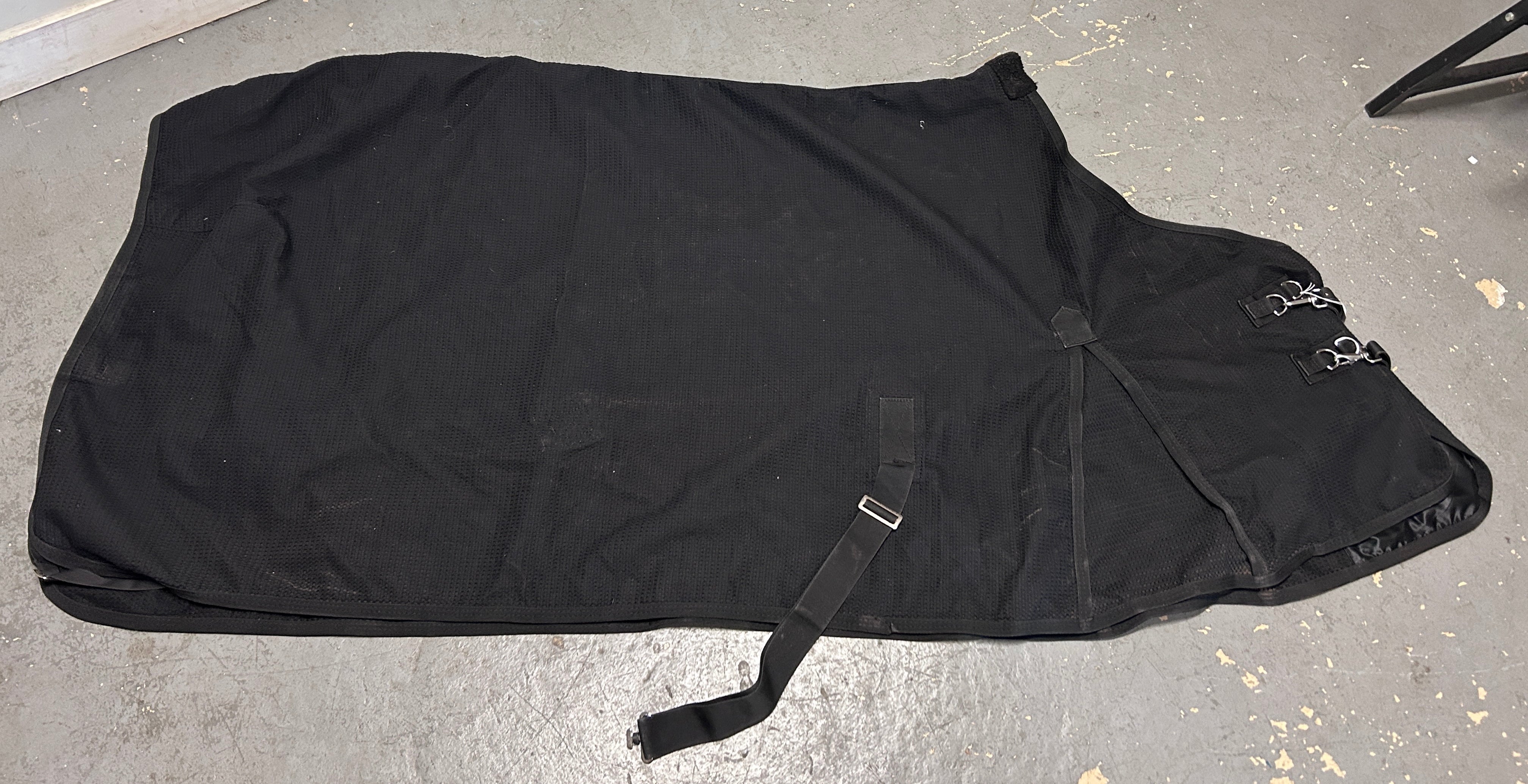 Black Cotton Sheet 78"-Horse Blanket-Consignment-Evolution Equestrian Co.