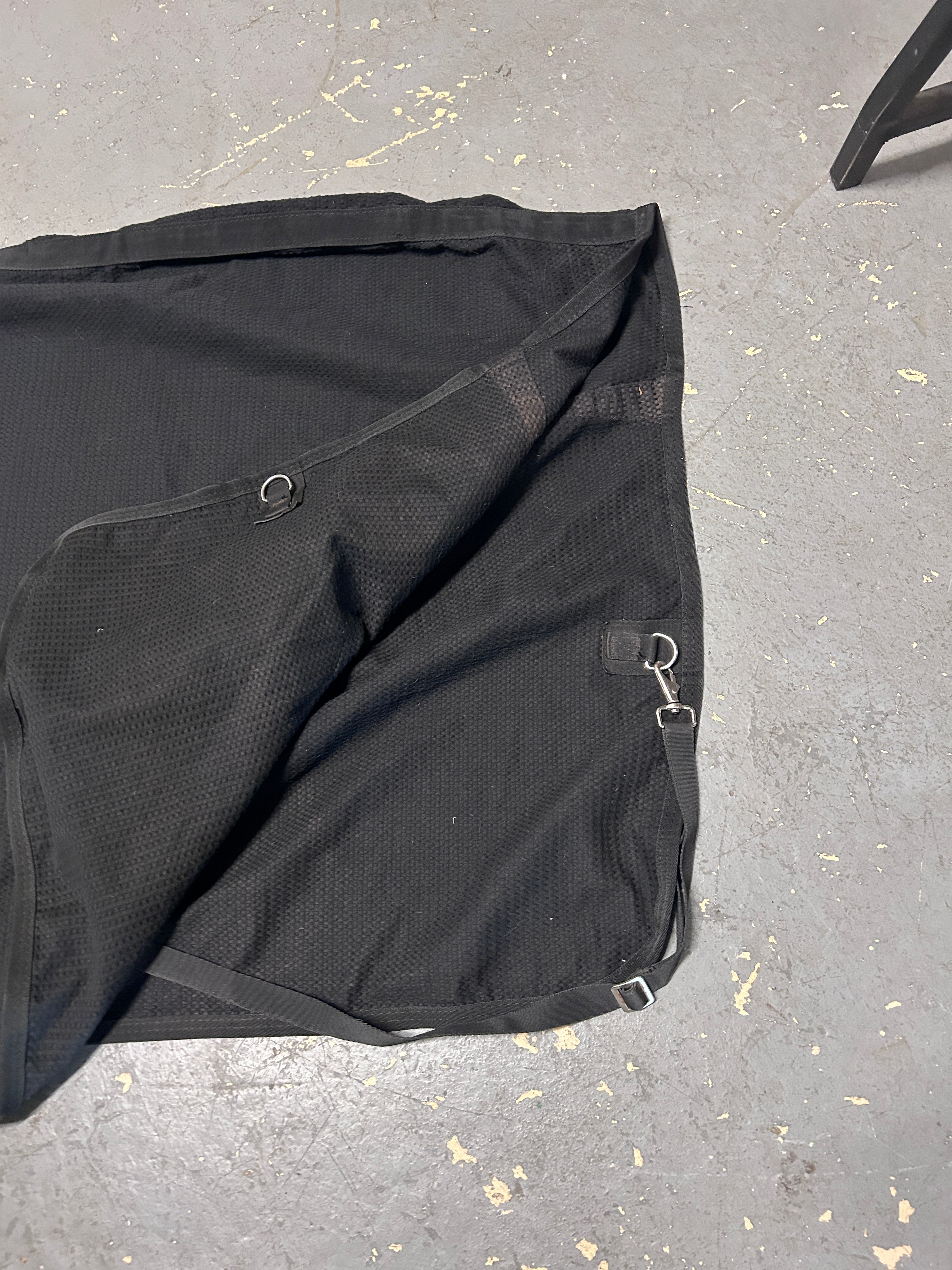 Black Cotton Sheet 78"-Horse Blanket-Consignment-Evolution Equestrian Co.