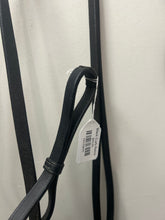 Load image into Gallery viewer, Black Curb Reins-English Reins-Consignment-Evolution Equestrian Co.
