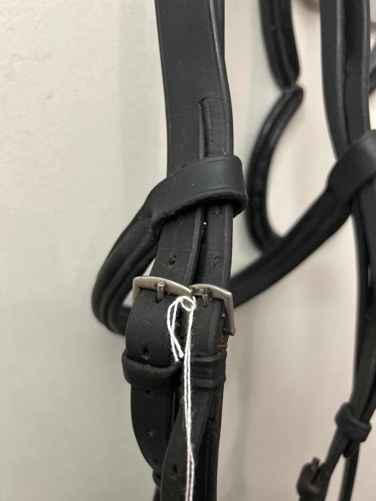 Black Dressage Snaffle Bridle-Bridle-Consignment-Evolution Equestrian Co.