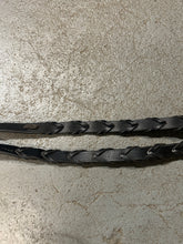 Load image into Gallery viewer, Black Laced Leather Reins-English Reins-Consignment-Evolution Equestrian Co.
