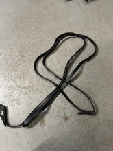 Load image into Gallery viewer, Black Laced Leather Reins-English Reins-Consignment-Evolution Equestrian Co.
