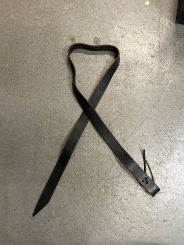 Black Leather Latigo-Western Cinch-Consignment-Evolution Equestrian Co.